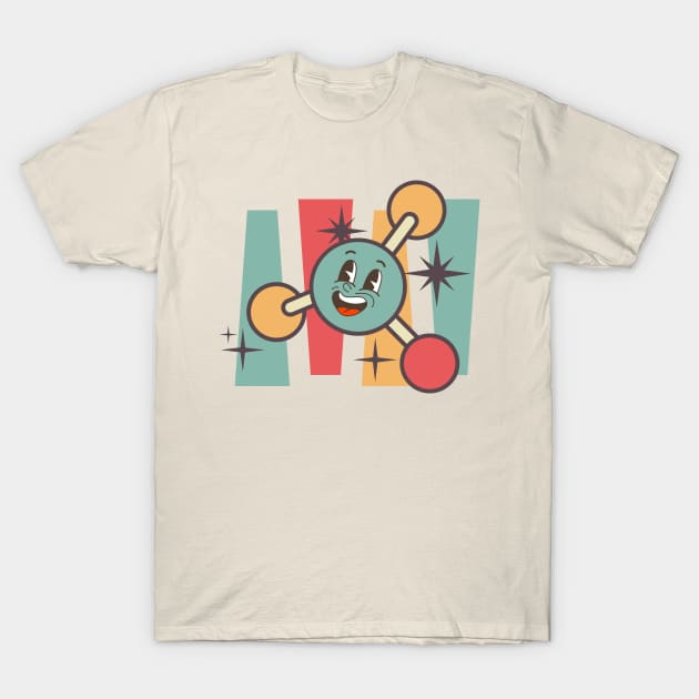 Happy Atom T-Shirt by KramerArt